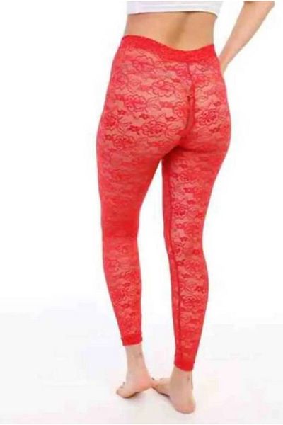 BERAUNDERWEAR Lace Leggings Transparent Leggings