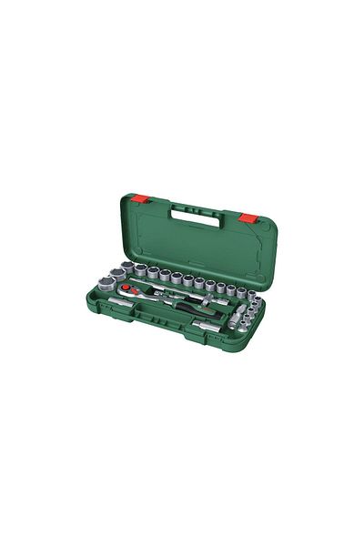 Bosch طقم صامولة بسقاطة 1/2 25 قطعة