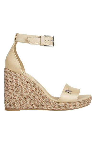 Tommy Hilfiger Beige Sandals Womens Shoes