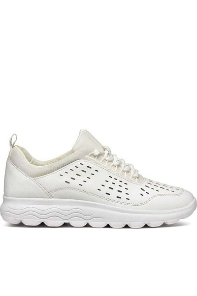 Geox Pantofi albi pentru femei