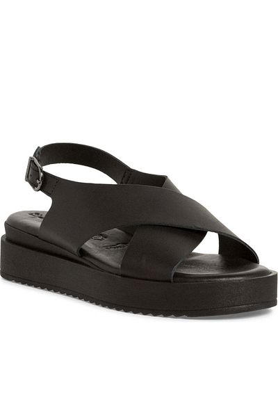 Tamaris Black Sandals Womens Shoes