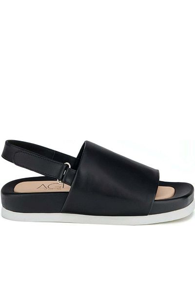 AGL Black Sandals Womens Shoes