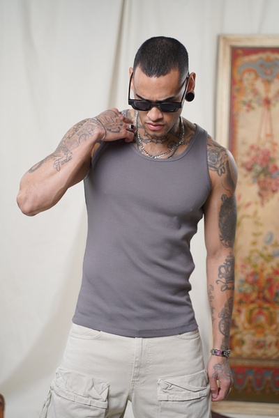 Butik Trend We Camisole Fabric Slim Fit Fit Men's Undershirt