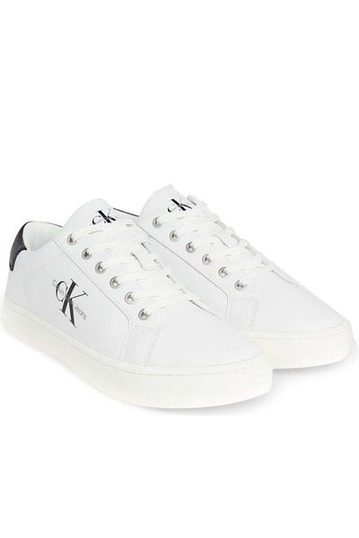 Calvin Klein Jeans Pantofi albi pentru bărbați