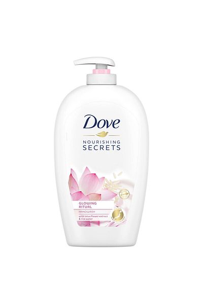 Dove Nourishing Secrets Glowing Ritual Hand Wash With Lotus Flower Extract And Rice Water, 500 Ml
