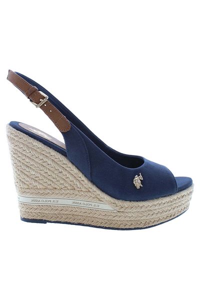 U.S. Polo Assn. U.S. Polo Assn. Blue Sandals Womens Shoes
