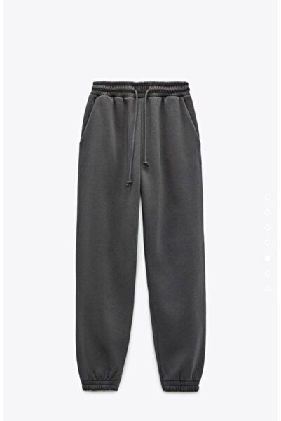 THE WHITE Ανθρακί Χρώμα Bay επένδυση fleece Χειμερινό βαμβακερό εσωτερικό παν...