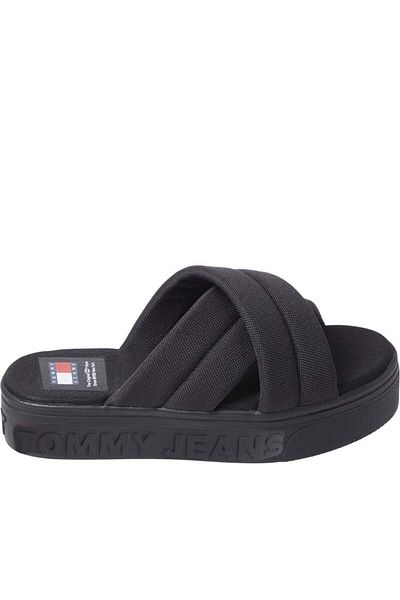 Tommy Jeans Sandale negre Pantofi dama