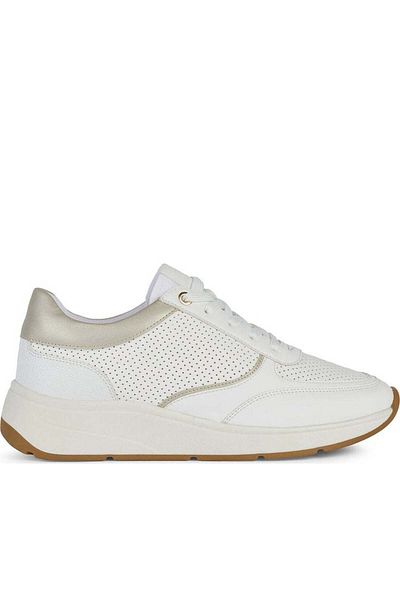 Geox Pantofi albi pentru femei