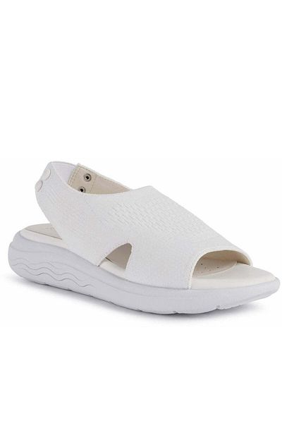 Geox Sandale albe Pantofi dama