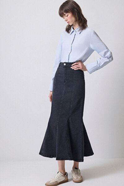 Touché Privé Denim Fish Skirt
