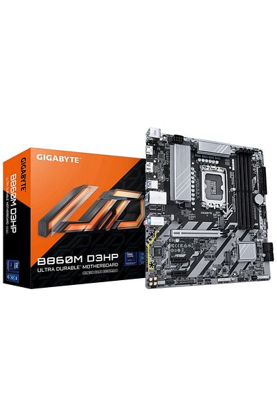 Gigabyte B860M D3Hp Ddr5 9066Mhz Oc M.2 1851P Matx Motherboard