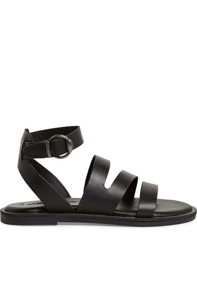 Tamaris Black Sandals Womens Shoes