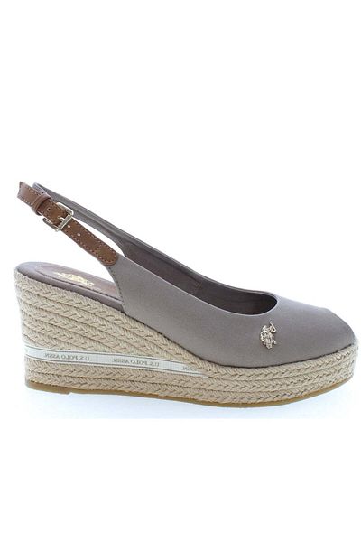 U.S. Polo Assn. U.S. Polo Assn. Beige Sandals Womens Shoes