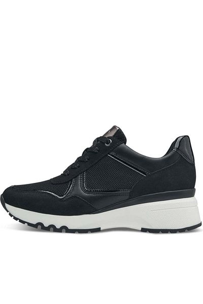 Marco Tozzi Black Trainers Womens Shoes