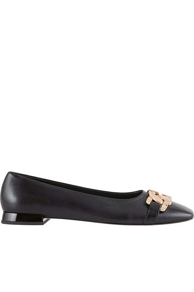 HÖGL Hogl Black Flats Womens Shoes