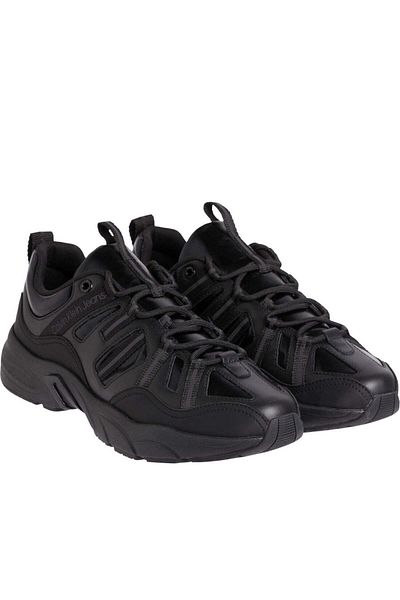 Calvin Klein Jeans Black Trainers Mens Shoes