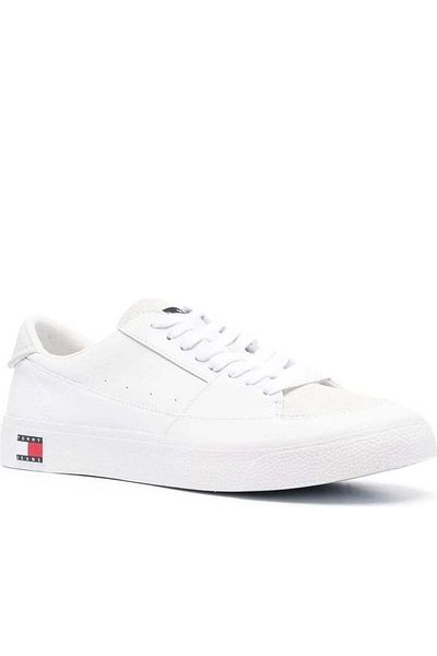 Tommy Jeans White Trainers Mens Shoes