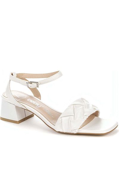 Betsy Sandale albe Pantofi dama