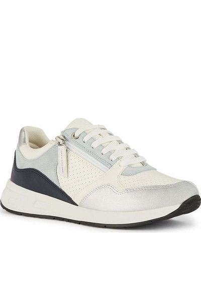 Geox Pantofi albi pentru femei