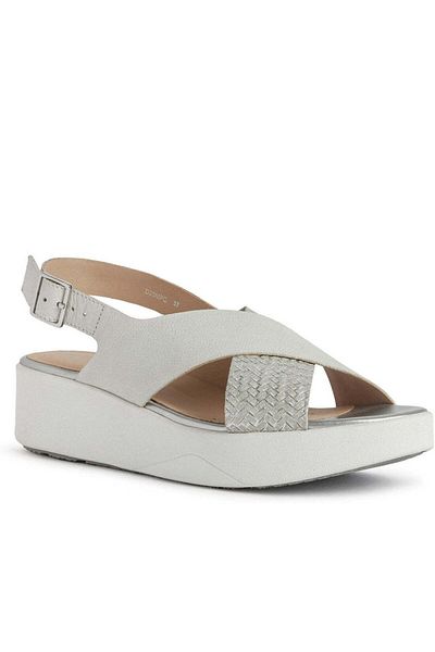 Geox Sandale albe Pantofi dama