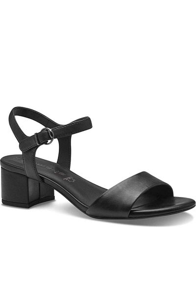 Tamaris Black Sandals Womens Shoes