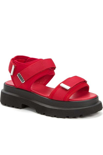 Keddo Red Sandals Womens Shoes