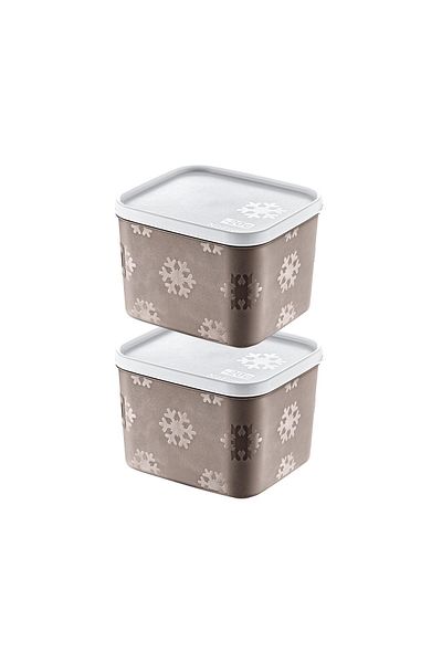 Smartware Terra 1250 ml Set of 2 - No Frost Storage Container