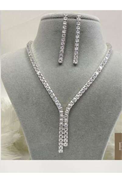 Vip Kolye Küpe Set