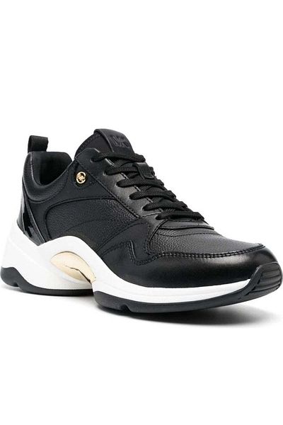 Michael Kors Black Trainers Womens Shoes