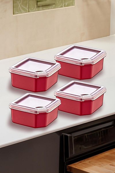 Smartware Carmen 350 ml - 4-Piece Q-Box Storage Container
