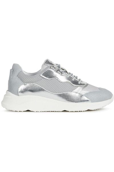Geox Pantofi de damă pantofi de sport argintii