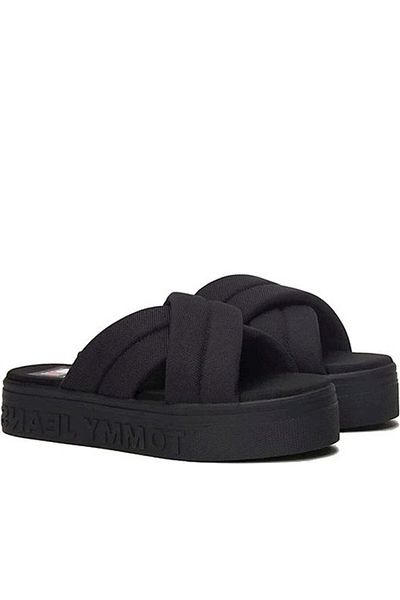 Tommy Jeans Sandale negre Pantofi dama