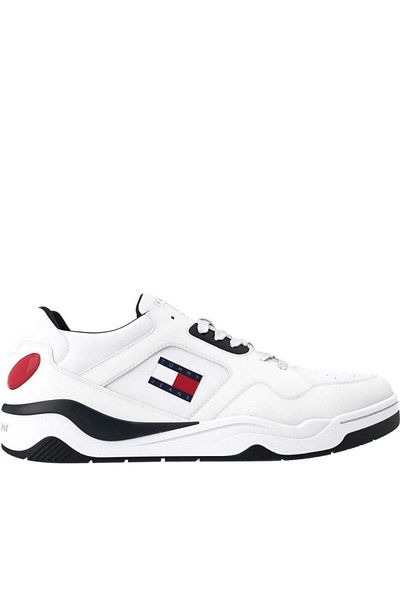 Tommy Jeans White Trainers Mens Shoes