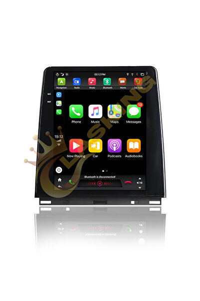 ClasKing Renault Clio 5 Tesla Ekran Android Multimedya Carplay hd Ekran 4gb Ram 64 Hafıza Kamera