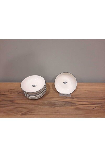 Keramika Keramica 13 cm Bowl/Boiler/Boiler 6 Pieces with Heart / Lover's Day / Love