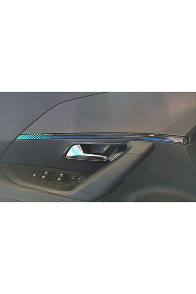 Peugeot Compatible Interior Door Opening Handle Coating for 2008 - Carbon