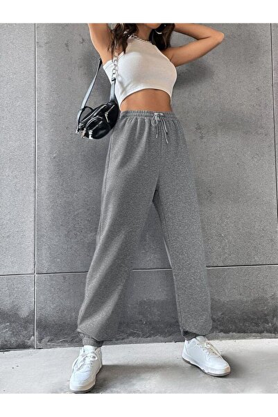 THE WHITE Γυναικείο Φούτερ Καπνιστό Χρώμα επένδυση fleece Εσωτερικά Βαμβακερά...