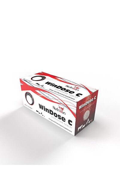 WİNDOSE C EFERVESAN 10X50 GR / Hayvanlarda Dehidrasyon Giderici (Enerji ve Elektrolit Takviyesi)