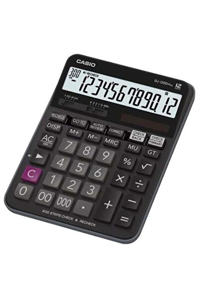 Casio Dj-120D Plus 12 Hane Hesap Makinesi