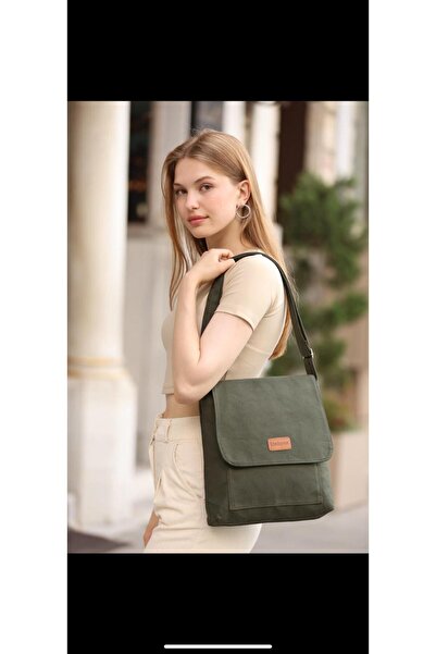 PASSTELL Canvas Fabric Unisex Messenger Bag