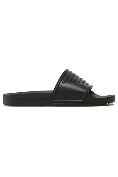 Emporio Armani Pantofi de plajă Emporio Armani de șlapi negri