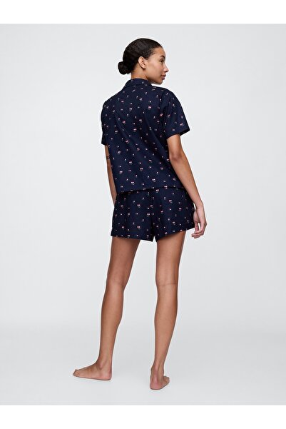 GAP KadınPoplin Şort Pijama Altı