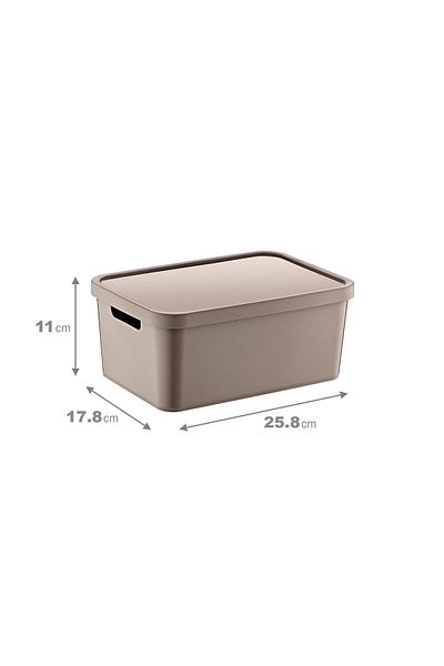 Smartware Κουτί πολλαπλών χρήσεων Stafi 4,5 Lt με Καπάκι