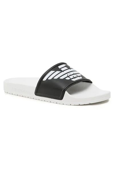 Emporio Armani Pantofi de plajă Emporio Armani albi