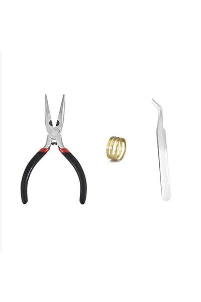 Egem aksesuar Pliers, Ring Opening Ring and Tweezers 3-Piece Jewelry Making Tool Supplies