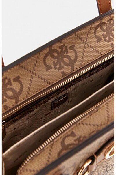 Guess IZZY 2 COMP TOTE Kadın Kahverengi El Çantası HWOS8654220-LTL