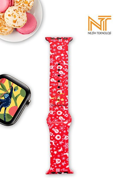 Nezih Case Apple Watch Seri 2/3/4/5/6/7/8/9/se 38 40 41mm / Seri 10 42 mm Uyu...