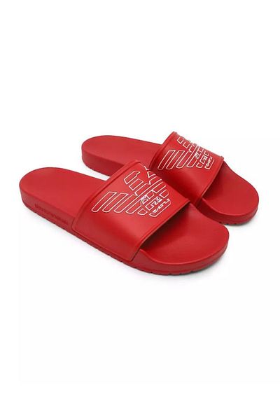 Emporio Armani Κόκκινες σαγιονάρες Emporio Armani Beach Shoes