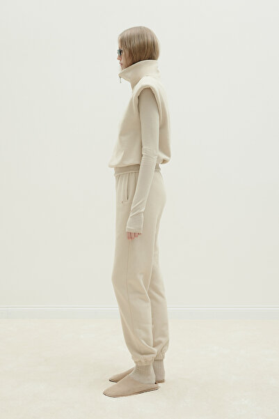 Suud Collection Beige Cossie Jogger Tracksuit